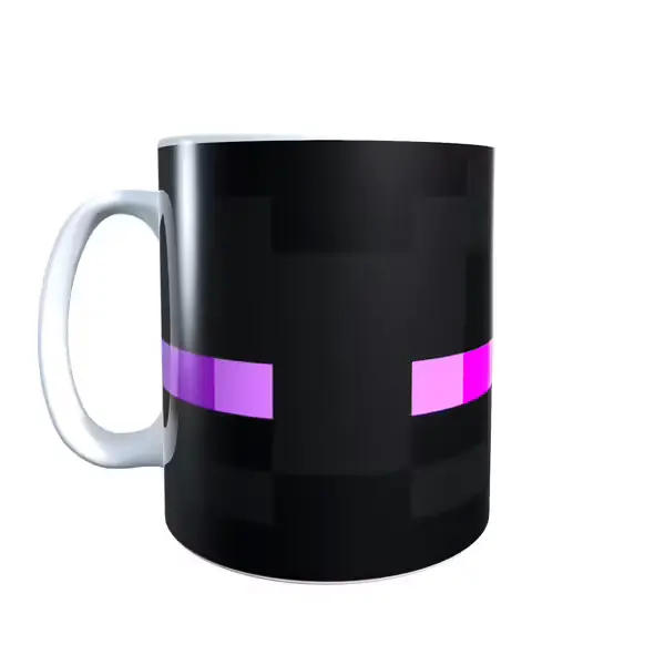 Minecraft Enderman Face Coffee Mug
