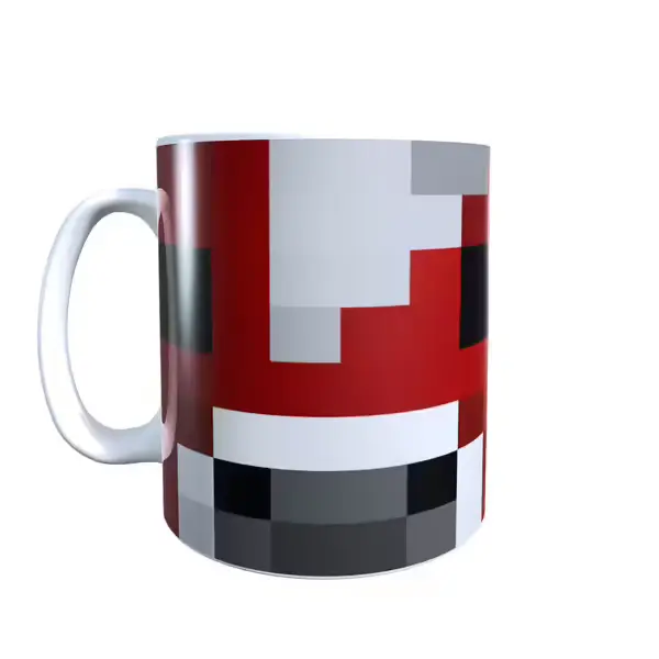 Minecraft Inspired Mooshroom Face Mug