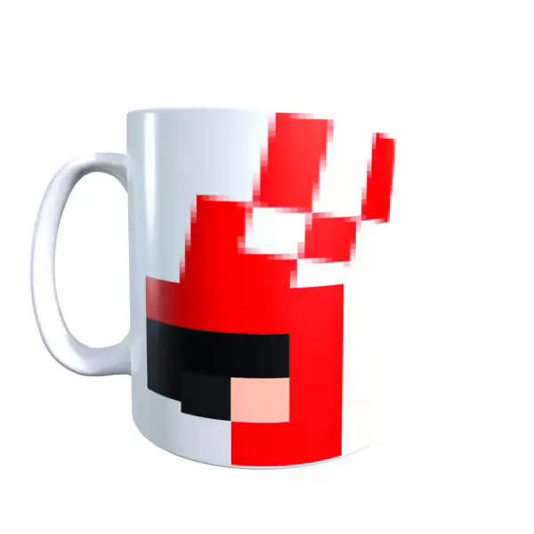 Parrot Face - Minecraft Inspired Mug