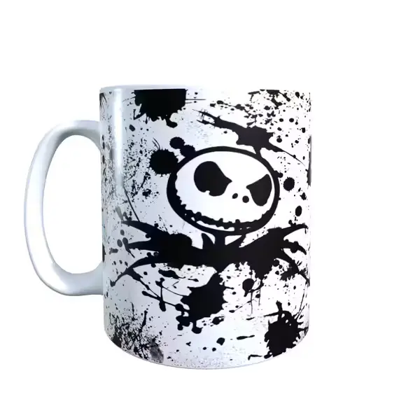 The Nightmare Before Christmas Jack Skelington Painting Coffee Mug