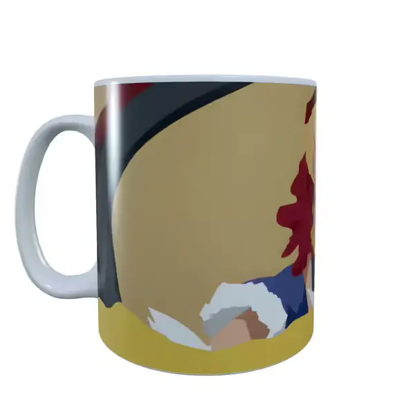 One Piece Inspired Luffy Power Up Minimal 2 Mug