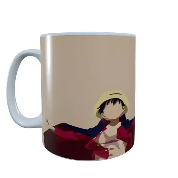 One Piece Inspired Luffy Victory Minimal Mug