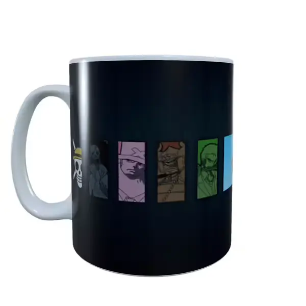 One Pice Hero Blocks - One Piece Inspired Mug