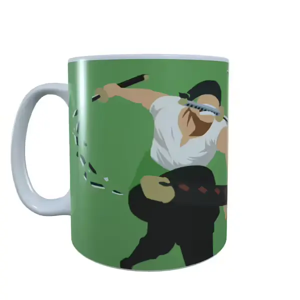 One Piece Inspired Zoro Minimal Mug