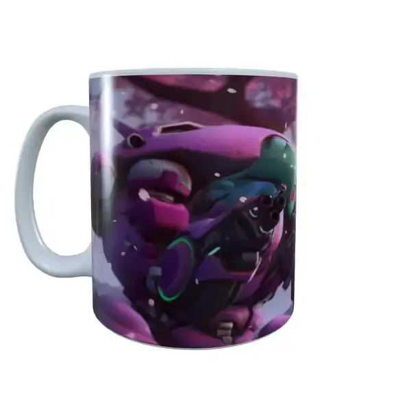 Diva Sakura Flowers - Overwatch Inspired Mug