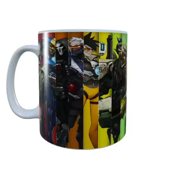 Hero Lines Overwatch Mug