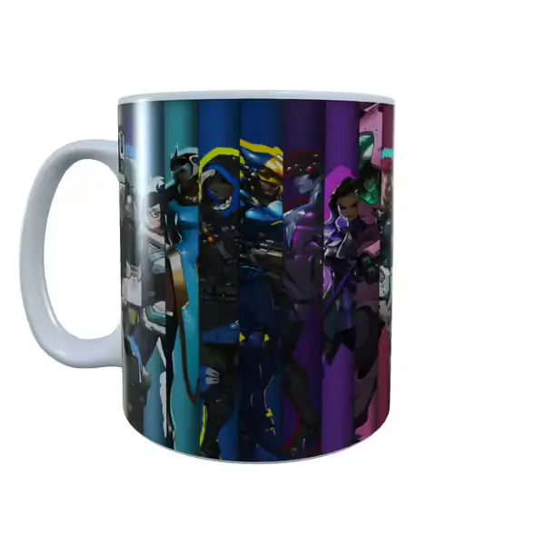 Heroes Lines Overwatch Mug