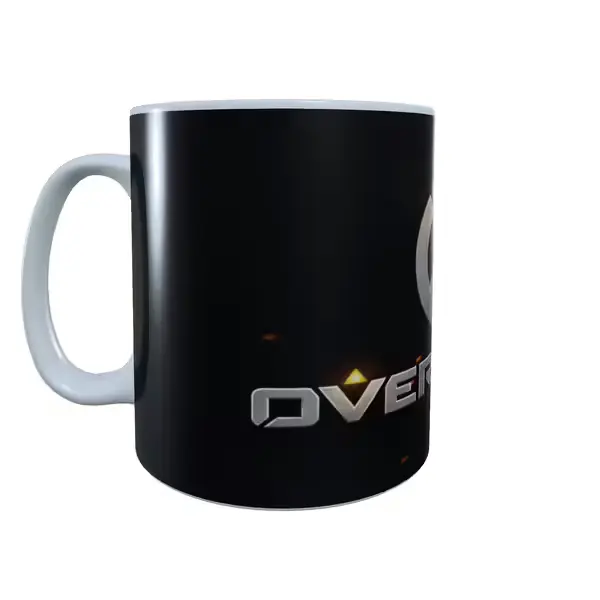 Overwatch Black Logo - Overwatch Inspired Mug