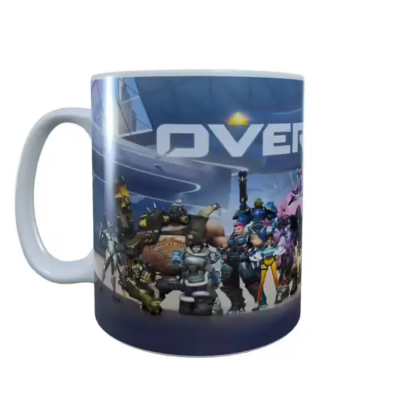 Overwatch Inspired Overwatch Heroes Hall Mug