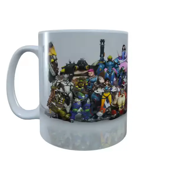 Overwatch Heros Reflective Overwatch Mug