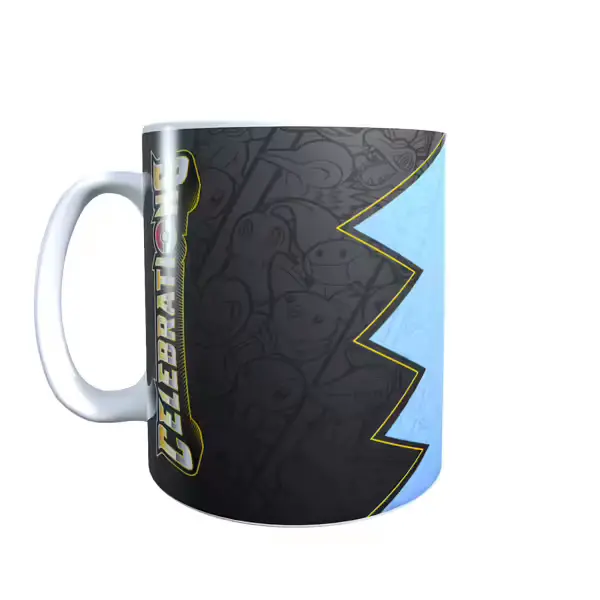 Pokemon 25th Anniversary Blue Coffee Mug