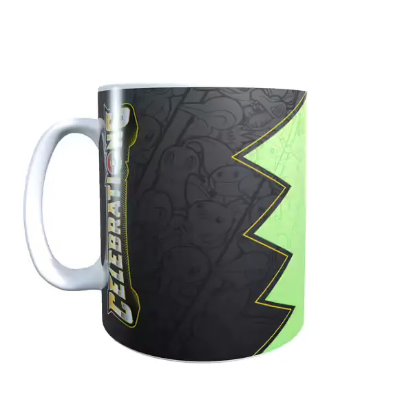 25th Anniversary Green - Pokemon Inspired Mug