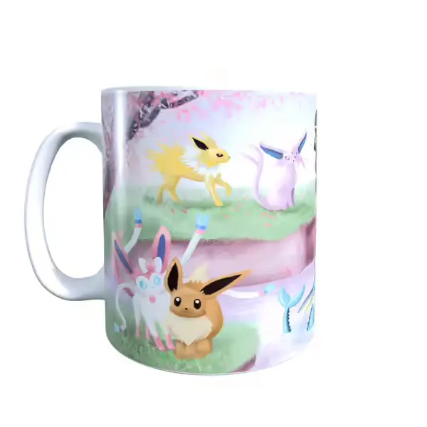 Eeveeloutions Playing - Pokemon Inspired Mug