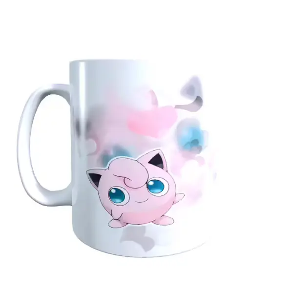 Jiggly Puff Hearts Pokemon Mug