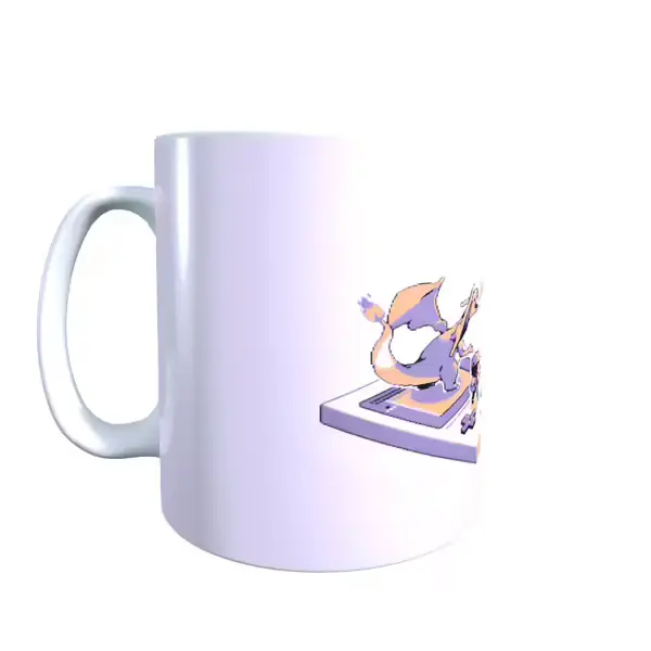 Old Gen Vs New Gen - Pokemon Inspired Mug