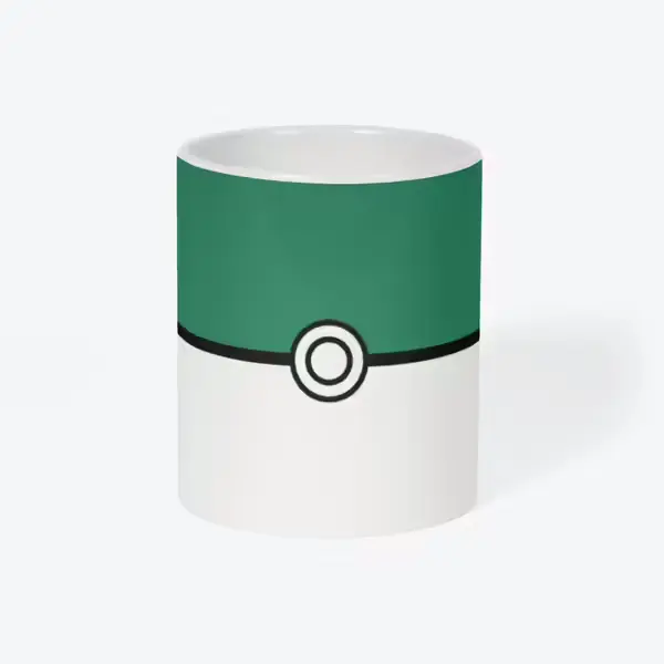 Pokemon Green Ball Coffee Mug