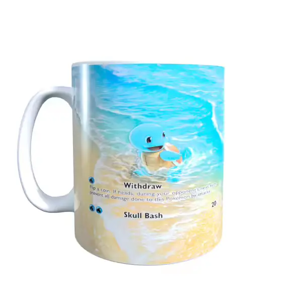 Pokemon Inspired Squirtle 151 Sir Mug