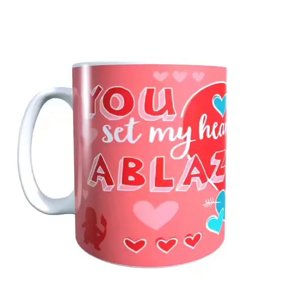 Charmander Pokemon Valentine's Mug