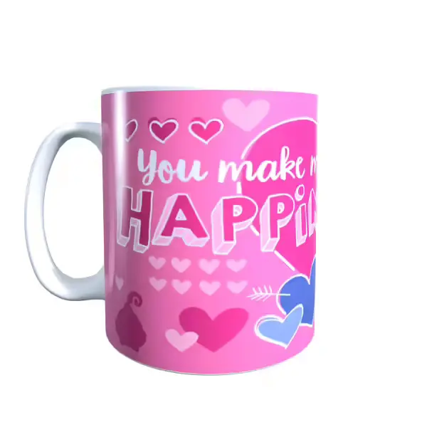 Hapiny Pokemon Valentine's Mug