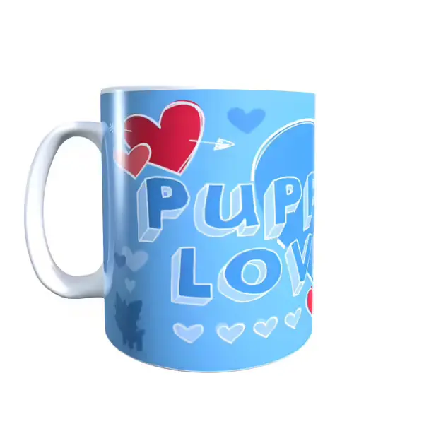Pokemon Valentine's Inspired Lilpup Mug