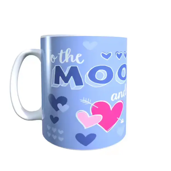 Pokemon Valentine's Lunatone Coffee Mug