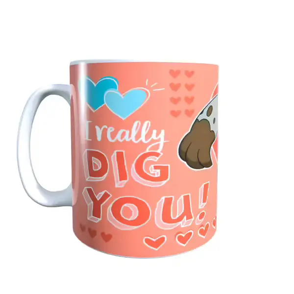Diggersby - Pokemon Valentine's Inspired Mug