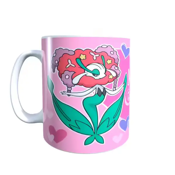 Lilgant Pokemon Valentine's Mug