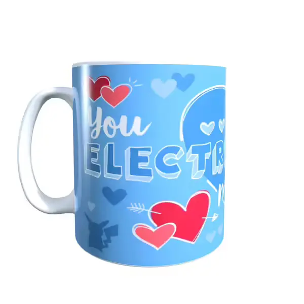 Pokemon Valentine's Inspired Pikachu Mug