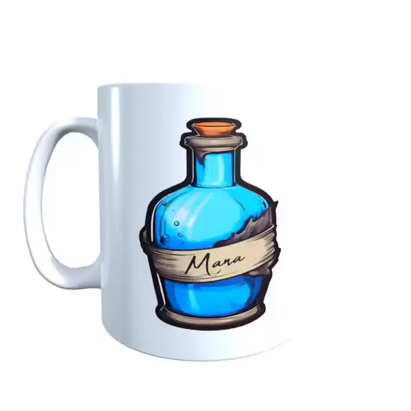 Fantasy Potion Inspired Mana Potion Mug