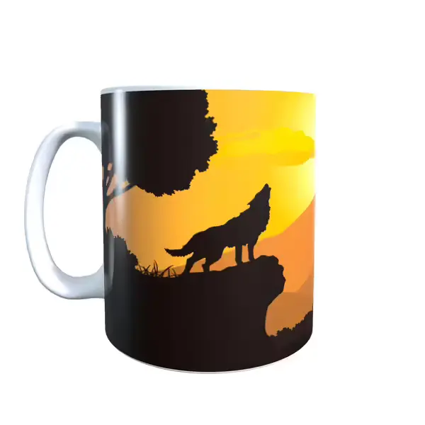 Rust Afternoon Sun Coffee Mug