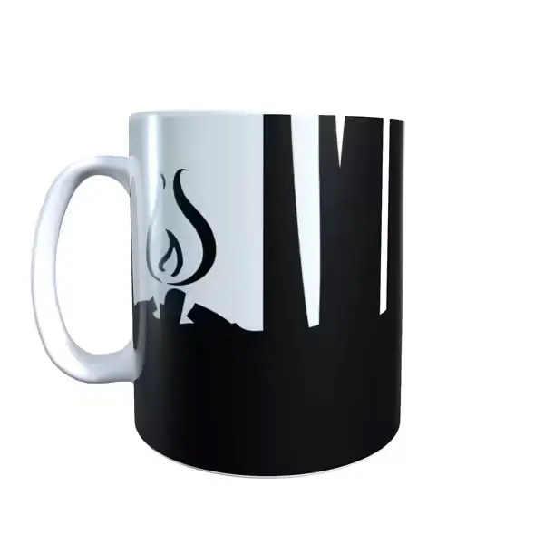 Rust Campfire Coffee Mug