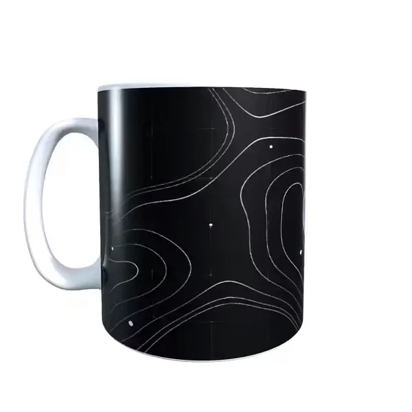 Starfield Inspired Starfield Constellation Black Mug