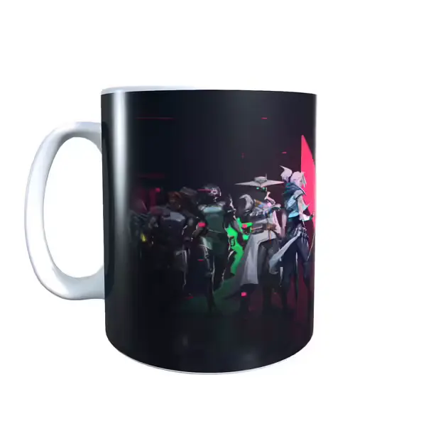 Valorant Inspired Agent Selection Mug