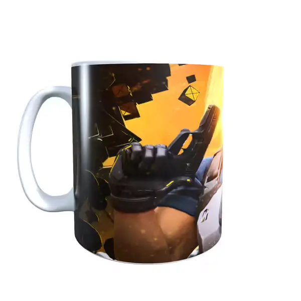 Valorant Inspired Brimstone Eyes Mug