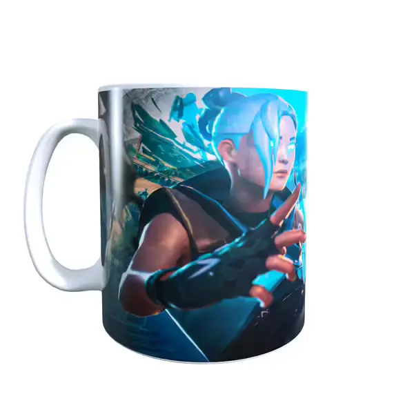 Valorant Jetts Knives Coffee Mug