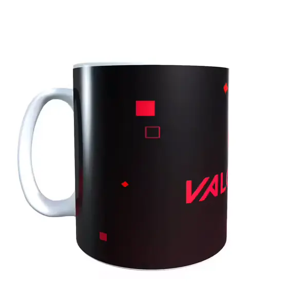 Valorant Inspired Valorant Red Gradient Mug