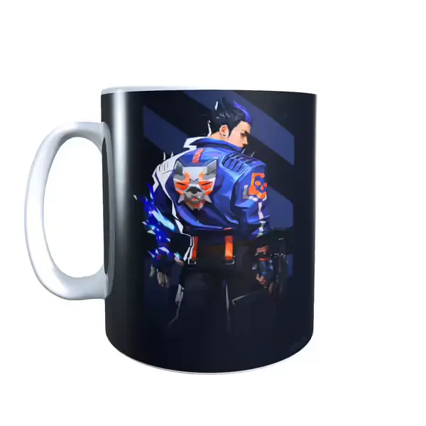 Valorant Yoru Blue Coffee Mug