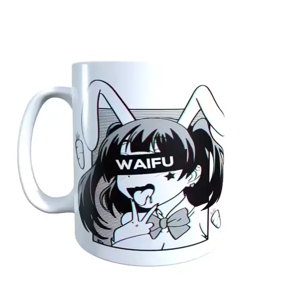 Anime Jumptime Waifu Coffee Mug
