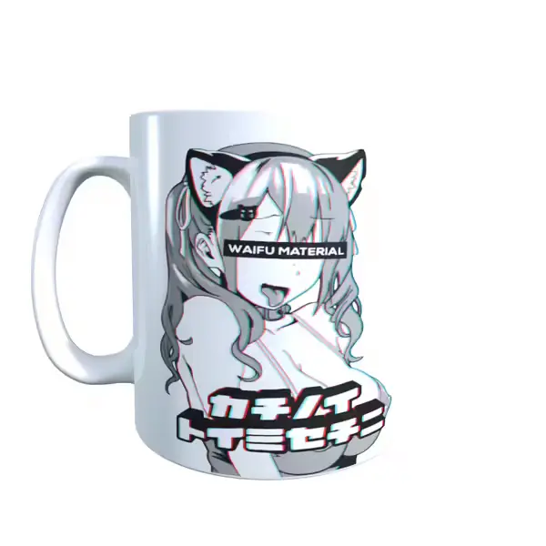 Anime Inspired Kachinoi Waifu Mug