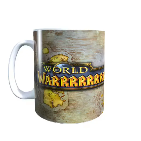 Warcraft Inspired Warrrrrrrrcraft Mug