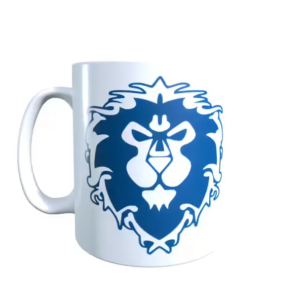 World of Warcraft Inspired Alliance Blue Mug