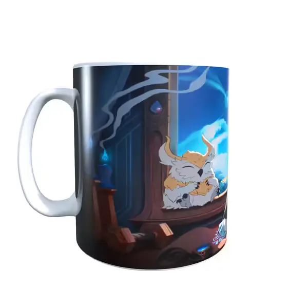 World of Warcraft Inspired Bastion Lofi Diaries Mug
