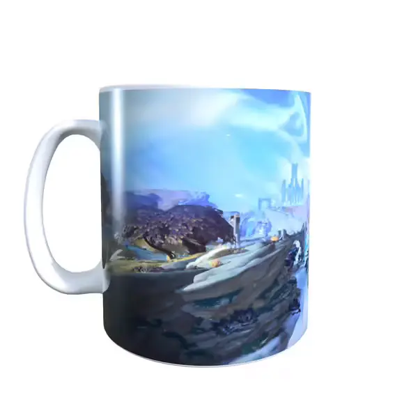 World of Warcraft Shadowlands Bastion Coffee Mug