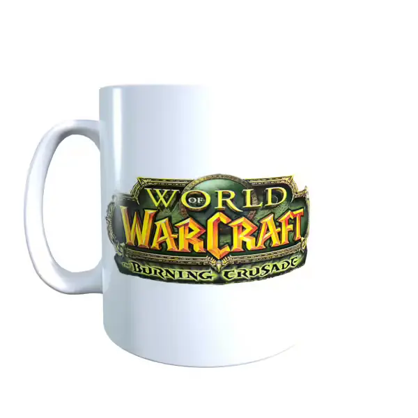 Wow Bc Logo - World of Warcraft Inspired Mug