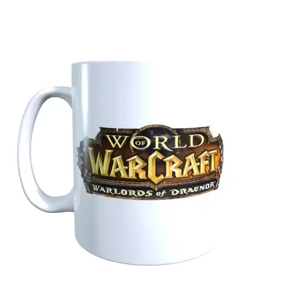 Wow Wod Logo World of Warcraft Mug