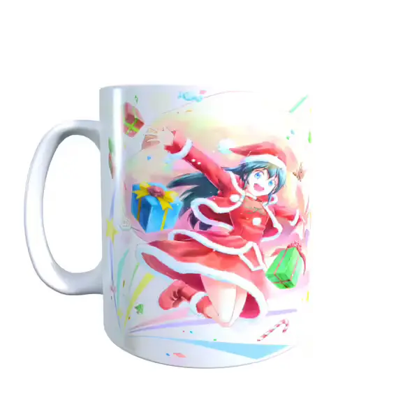 Anime Inspired Holiday Joy Mug