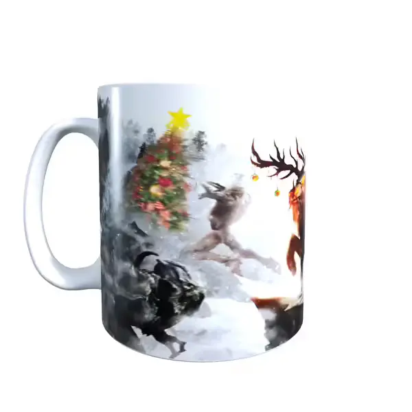 Doom Inspired Winter Slaying Mug