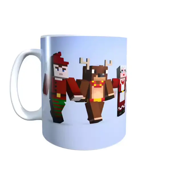 Festive Skins Minecraft Mug