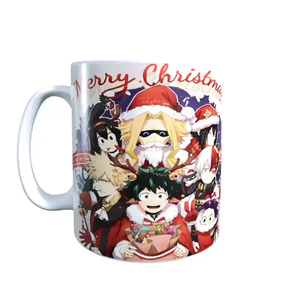 My Hero Academia Inspired All Might Santa Mug