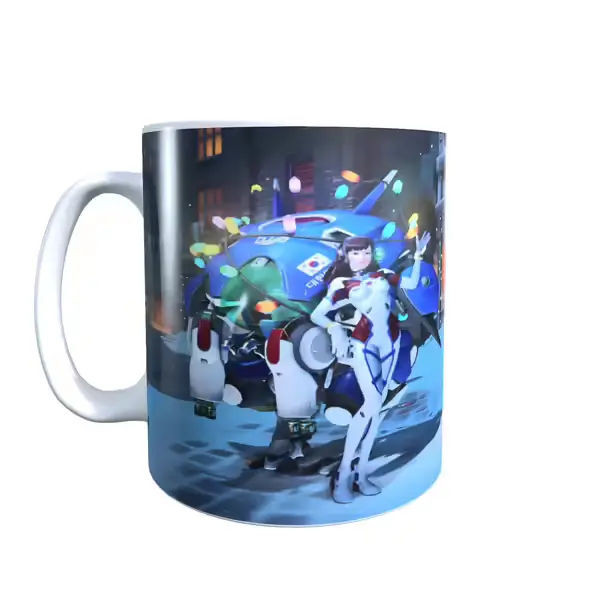 Overwatch Diva Lit Up Coffee Mug